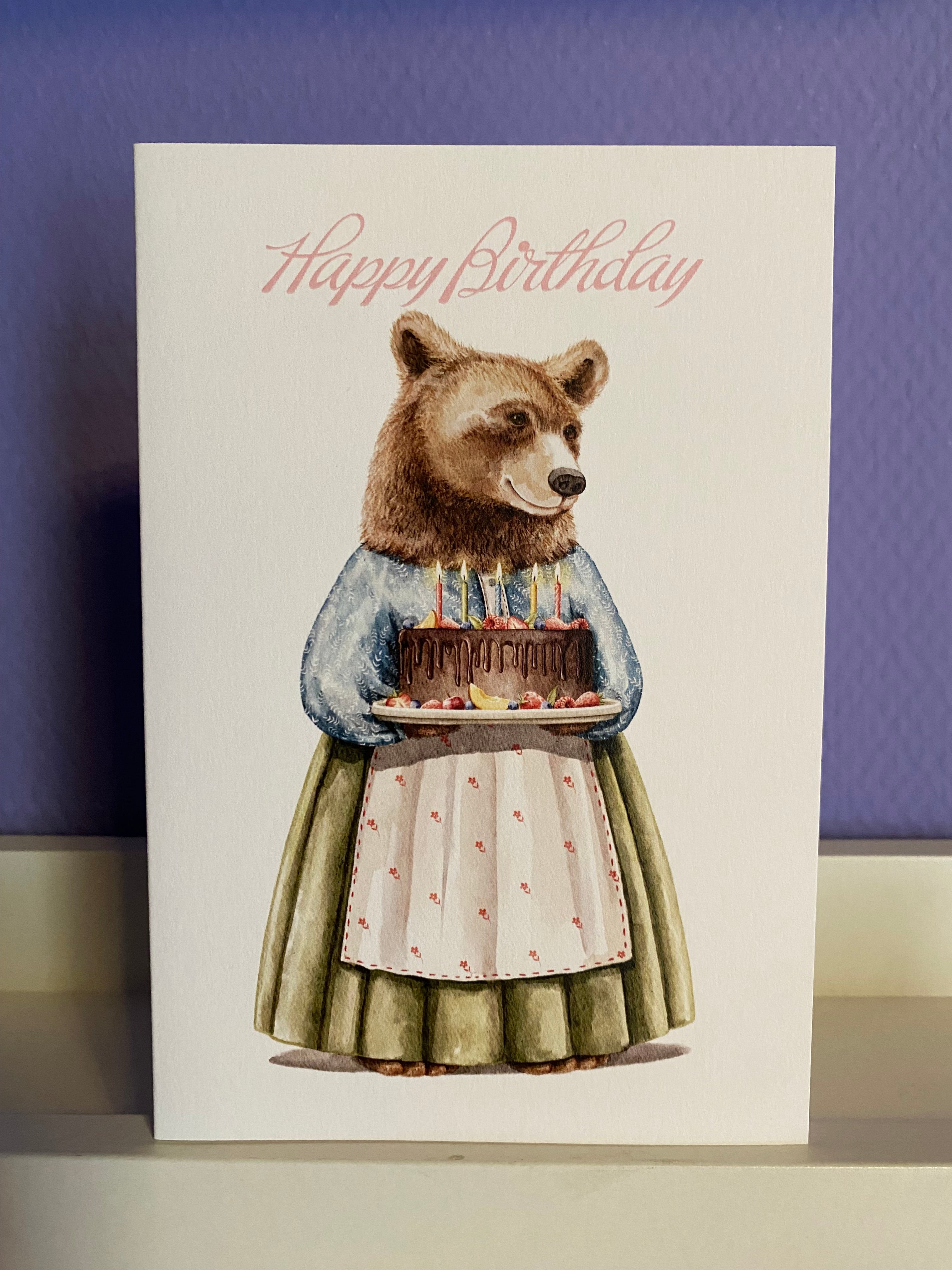 Happy Birthday! Greeting card - Olleke Wizarding Shop Amsterdam
