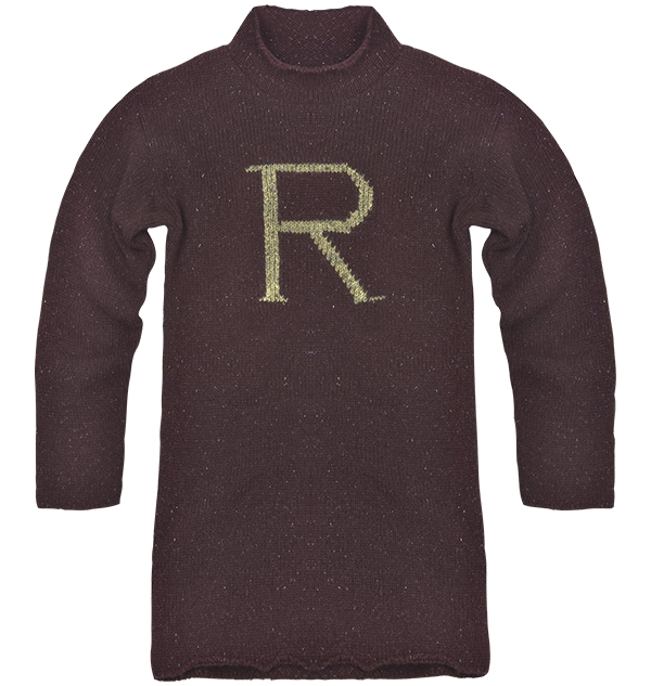 R for Ron Weasley Knitted Jumper - Olleke Wizarding Shop Amsterdam