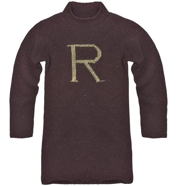 R for Ron Weasley Knitted Jumper - Olleke Wizarding Shop Amsterdam