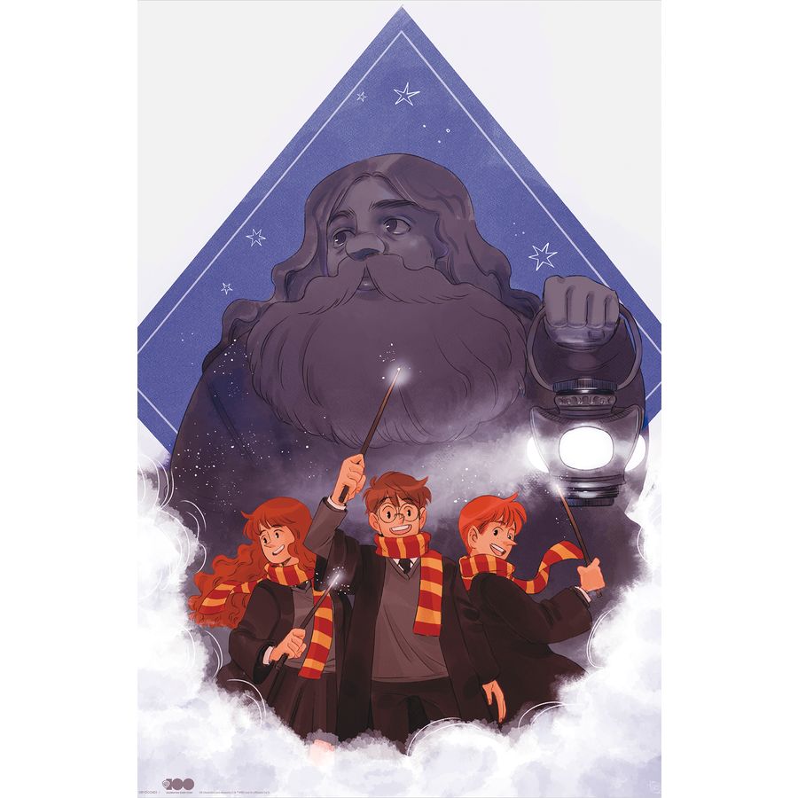 Harry Potter Hagrid - Warner 100th Poster - Olleke Wizarding Shop Amsterdam