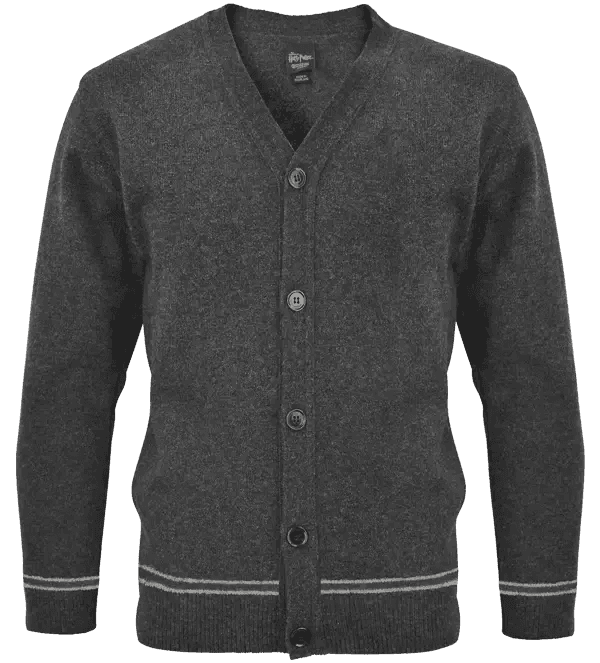 Slytherin V-Neck School Cardigan - Olleke Wizarding Shop Amsterdam