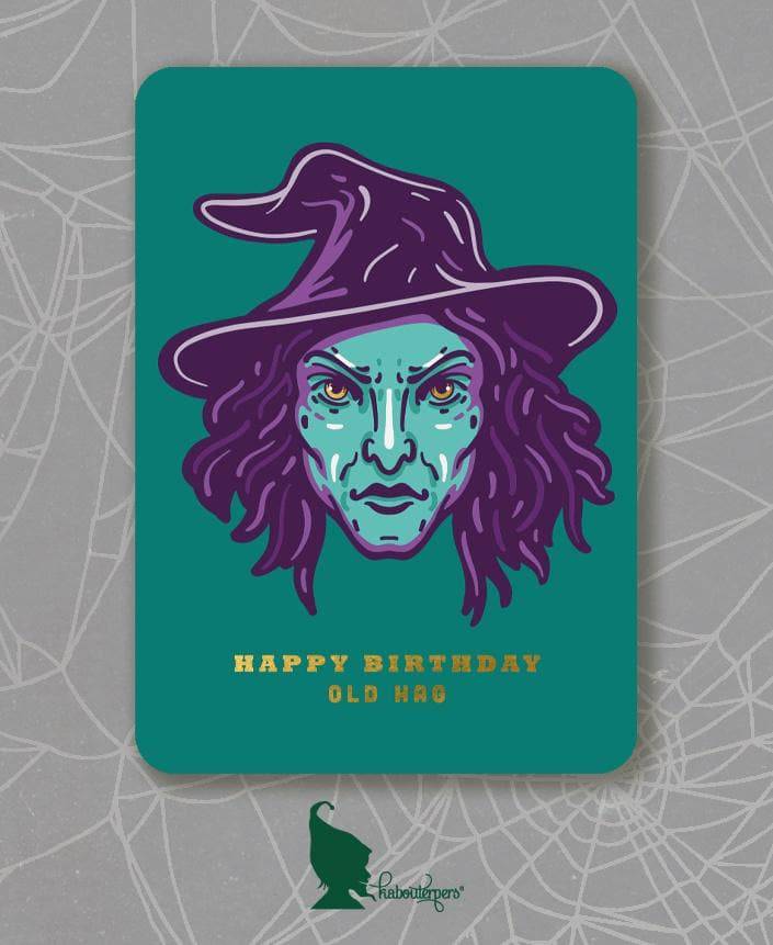 Happy Birthday Old Hag - Olleke Wizarding Shop Amsterdam Brugge London