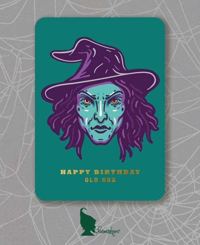 Happy Birthday Old Hag - Olleke Wizarding Shop Amsterdam Brugge London