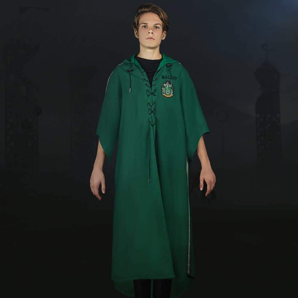 Harry Potter Personalized Slytherin Quidditch Kids Robe - Olleke Wizarding Shop Amsterdam Brugge London