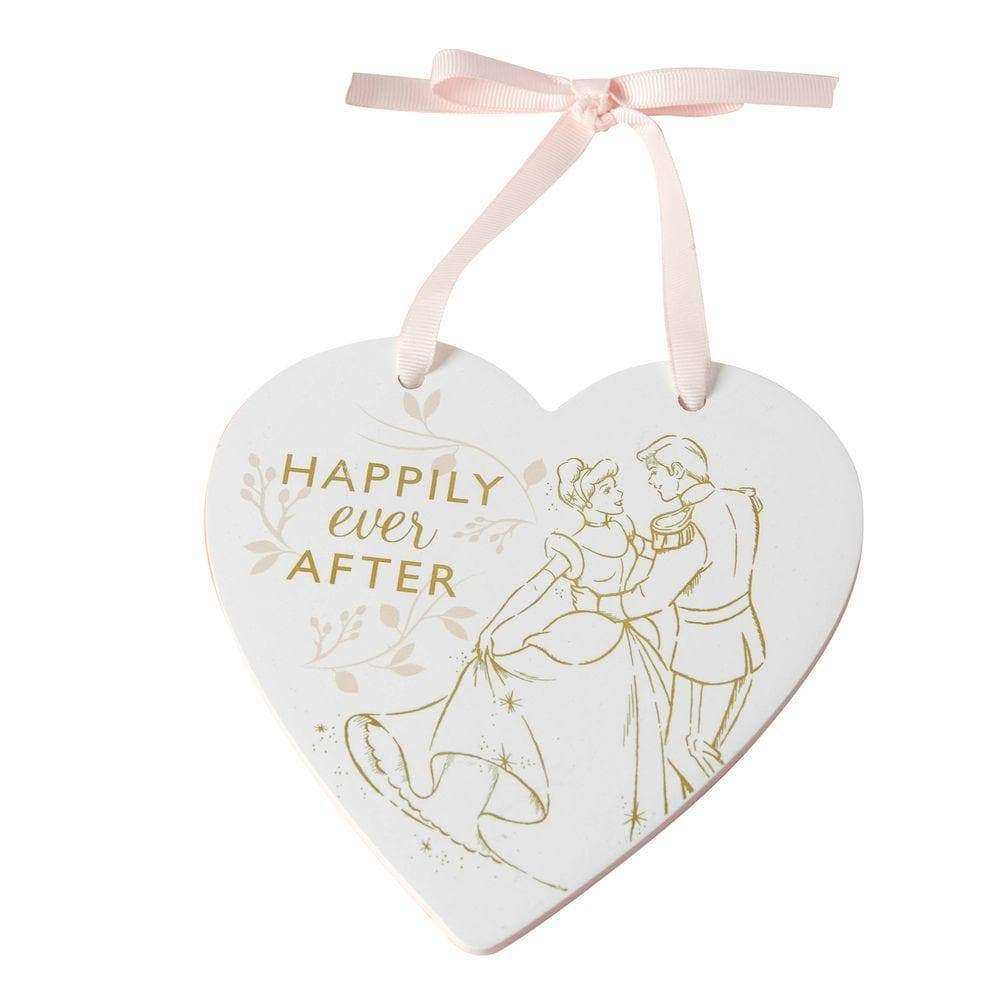Cinderella Happily Ever After Heart Plaque - Olleke Wizarding Shop Amsterdam Brugge London