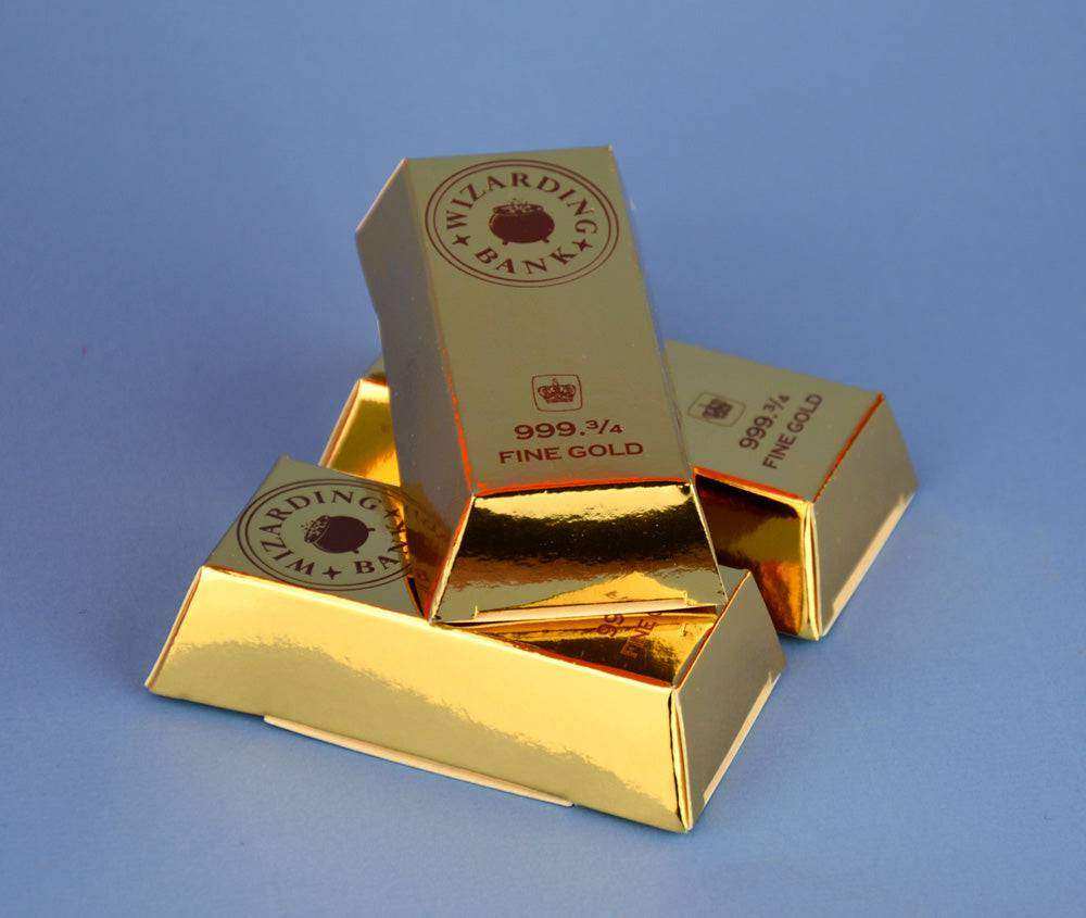 Wizarding Bank Gold Bar - Olleke Wizarding Shop Amsterdam Brugge London