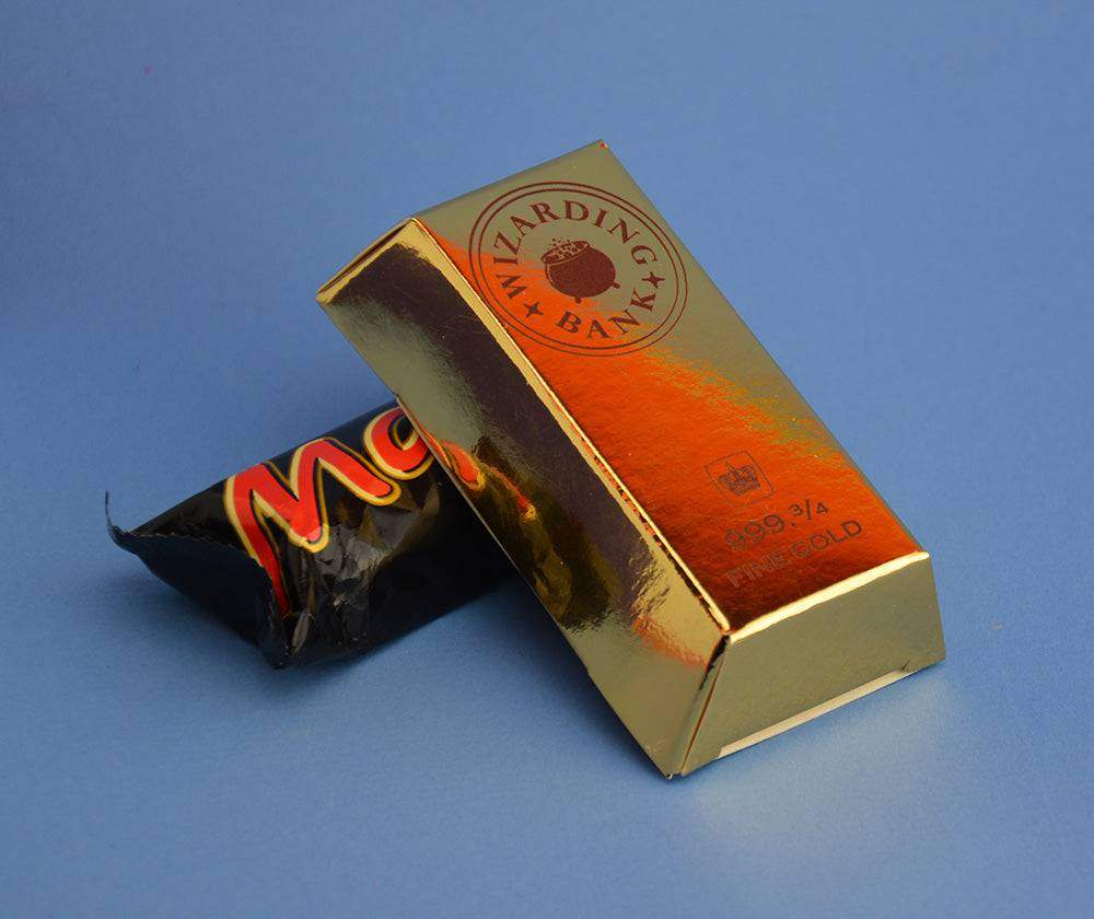 Wizarding Bank Gold Bar - Olleke Wizarding Shop Amsterdam Brugge London