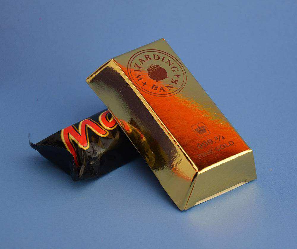 Wizarding Bank Gold Bar - Olleke Wizarding Shop Amsterdam Brugge London