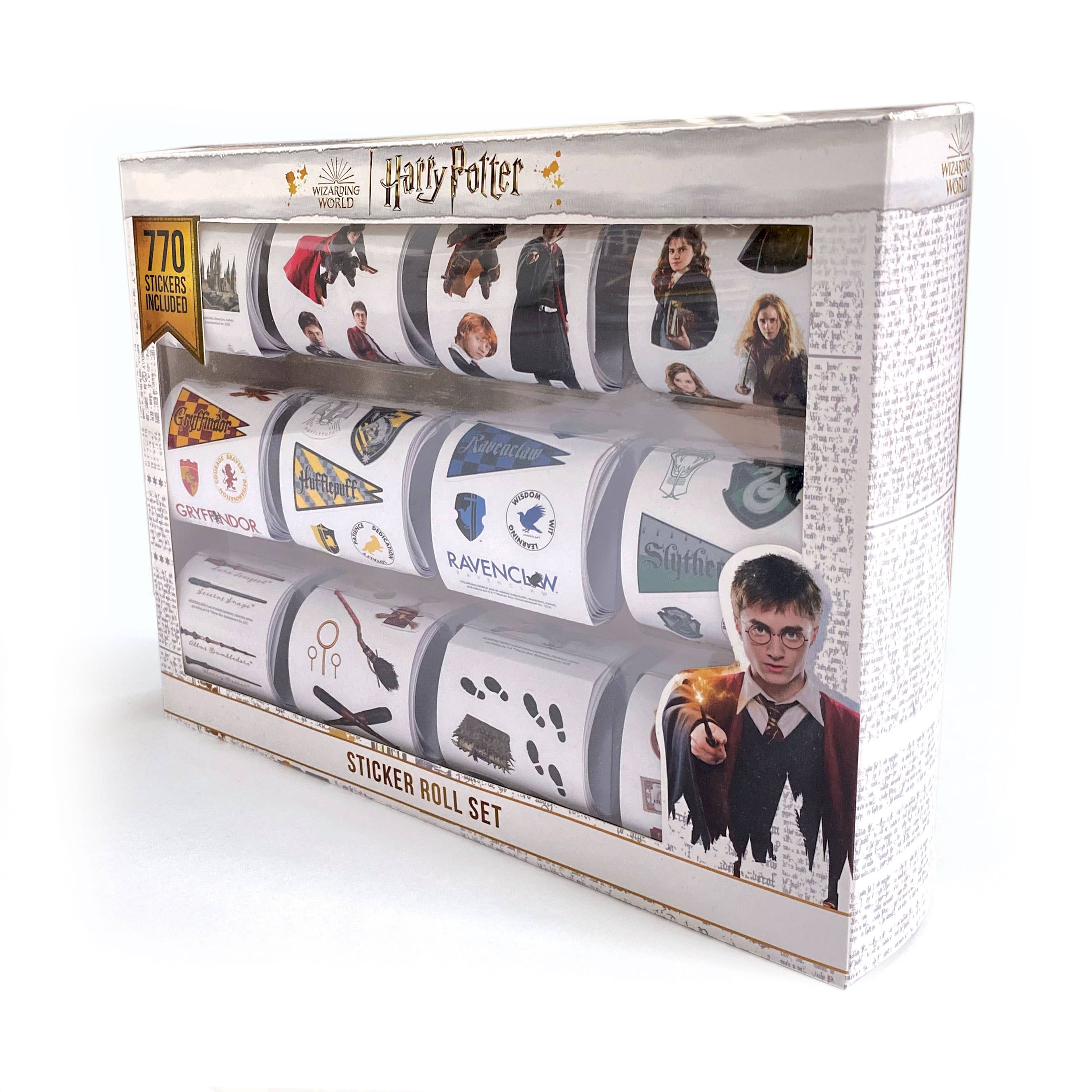 Harry Potter Sticker Roll Box Set - Olleke Wizarding Shop Amsterdam