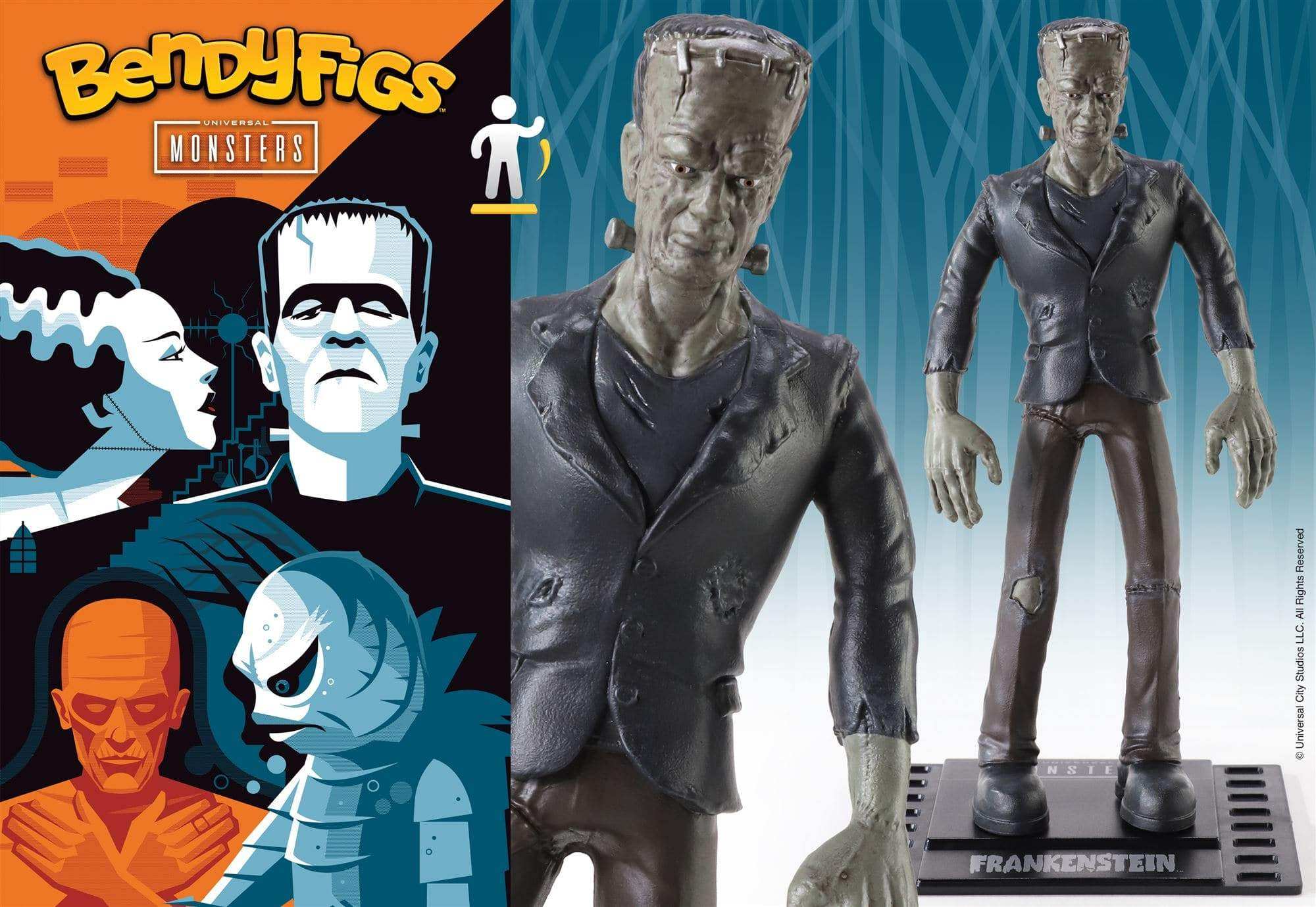 Universal Bendyfigs Bendable Figure Frankenstein - Olleke Wizarding Shop Amsterdam Brugge London
