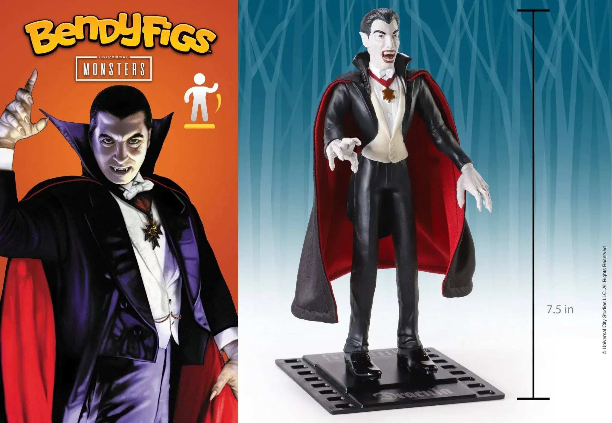 Universal Bendyfigs Bendable Figure Dracula - Olleke Wizarding Shop Amsterdam Brugge London
