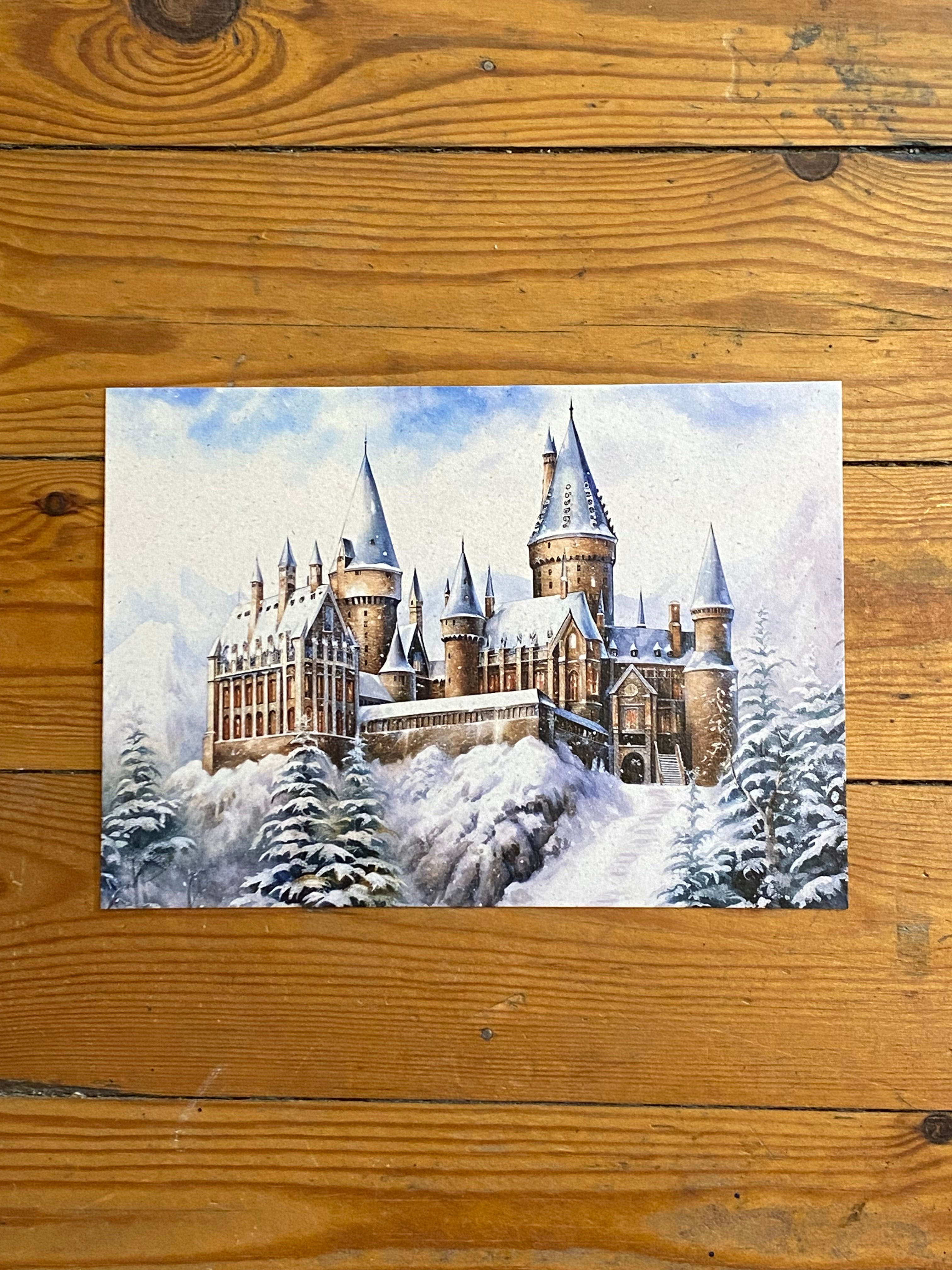 Hogwarts Art Print - Olleke Wizarding Shop Amsterdam