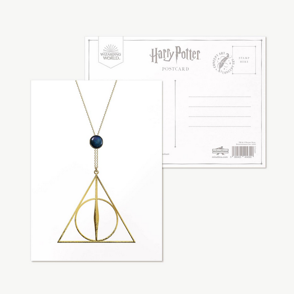 Harry Potter Concept Art Lovegood's Deathly Hallows Pendant Postcard