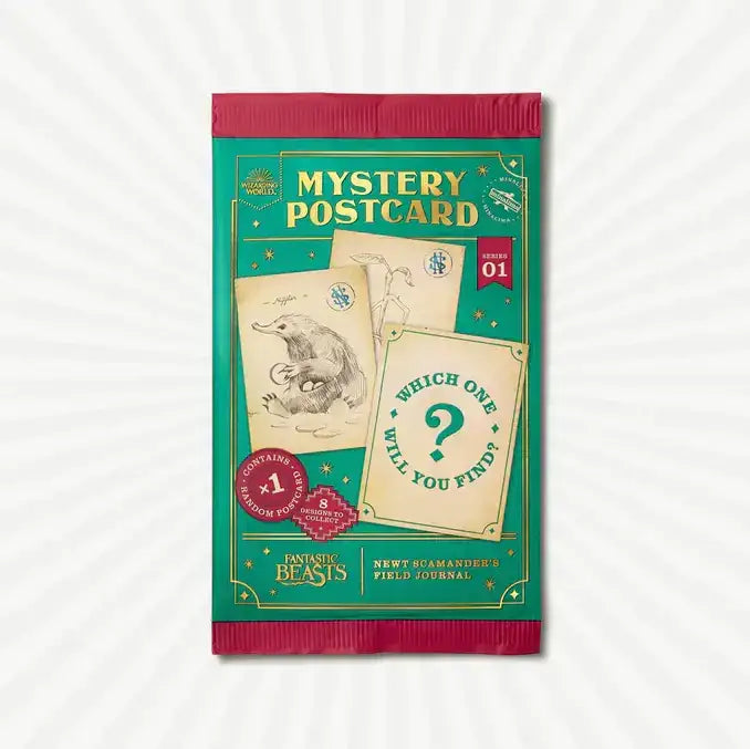 Newt Scamander's Field Journal Mystery Postcard Serie 1 - Olleke Wizarding Shop Amsterdam