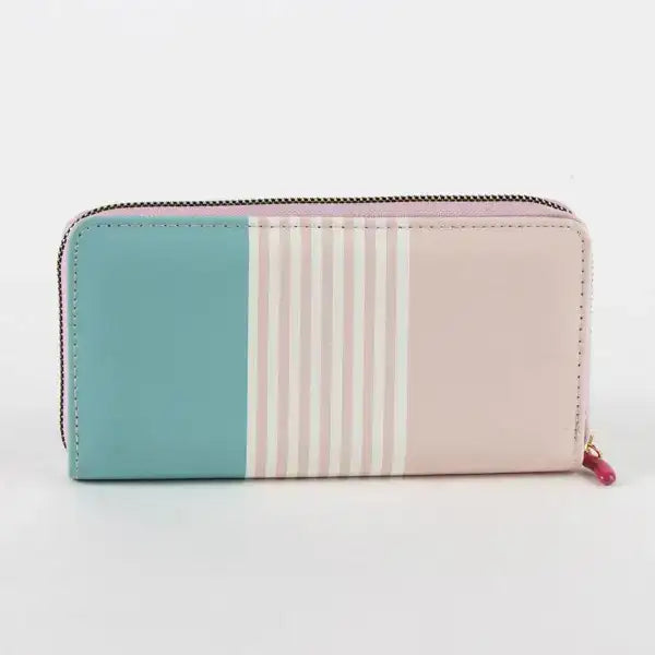 Cerdà Bertie Botts Candy Purse with colorful candy-shaped design and a clear plastic purse with a zipper closure.