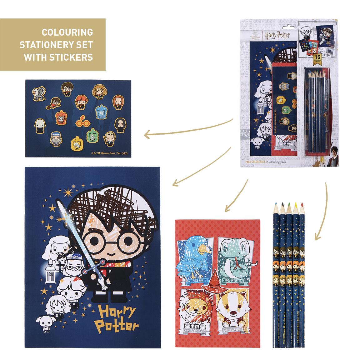 Harry Potter Colouring Set - Olleke Wizarding Shop Amsterdam