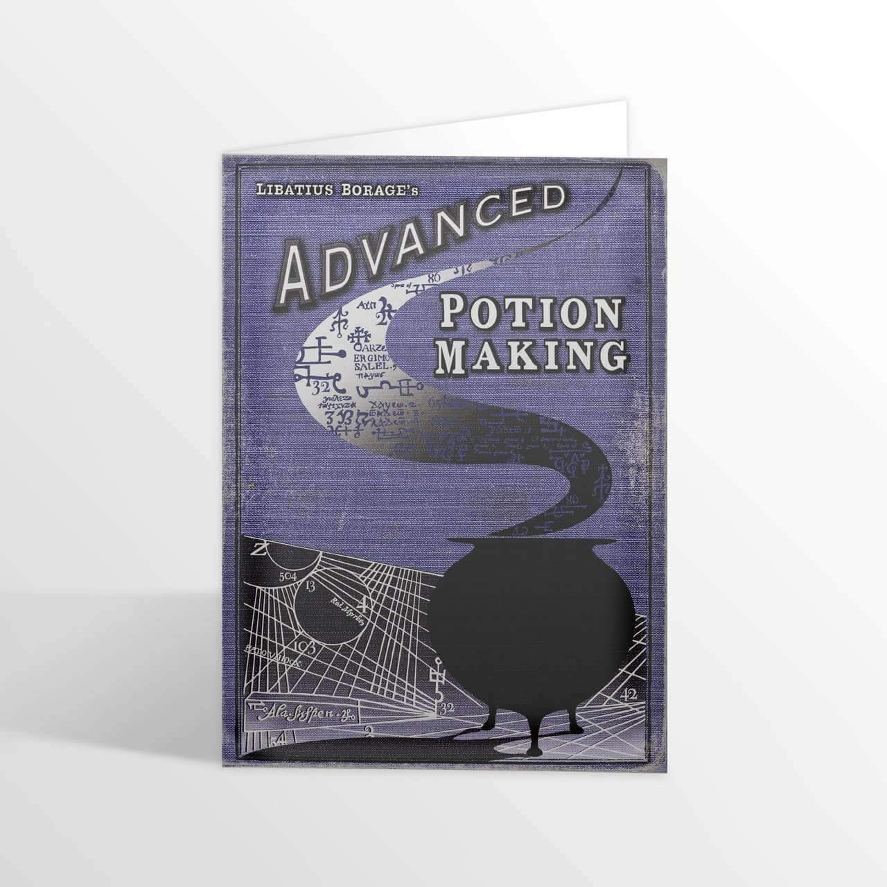 Advanced Potion Making Foiled Notecard - Olleke Wizarding Shop Amsterdam Brugge London