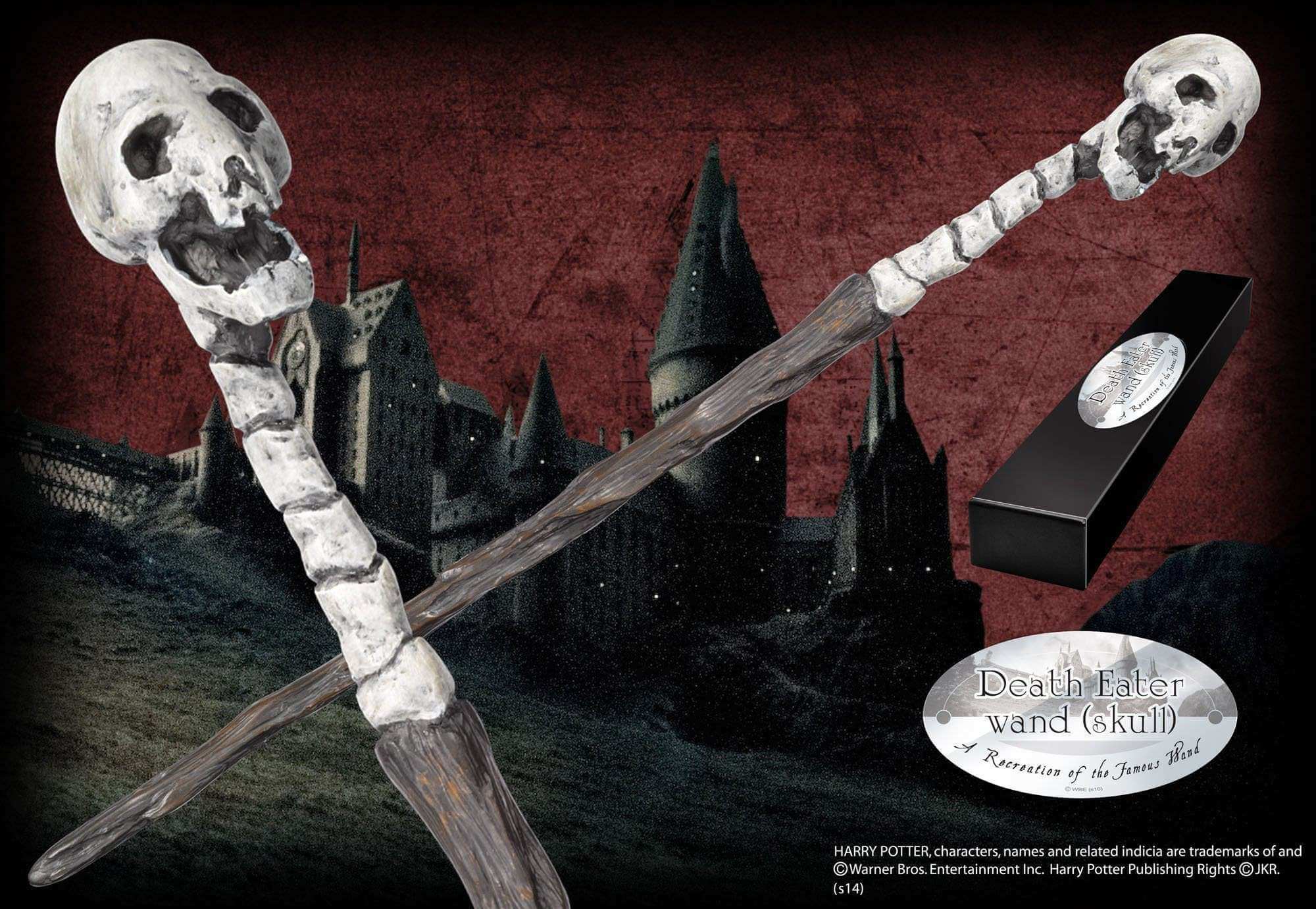 Death Eater Character Wand – Skull - Olleke Wizarding Shop Amsterdam Brugge London