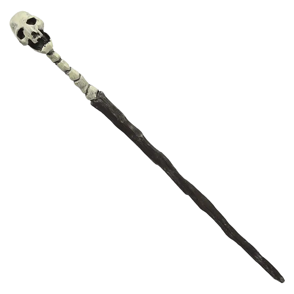 Death Eater Character Wand – Skull - Olleke Wizarding Shop Amsterdam Brugge London