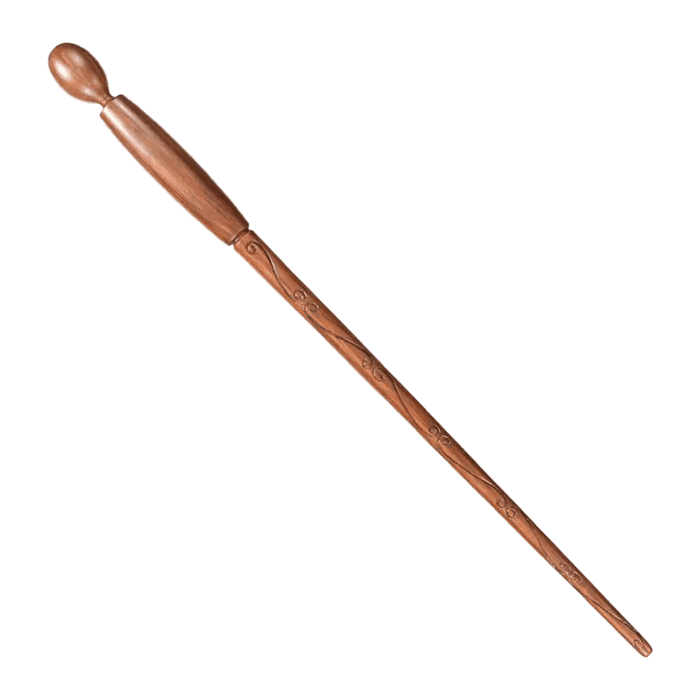Death Eater Character Wand – Brown - Olleke Wizarding Shop Amsterdam Brugge London