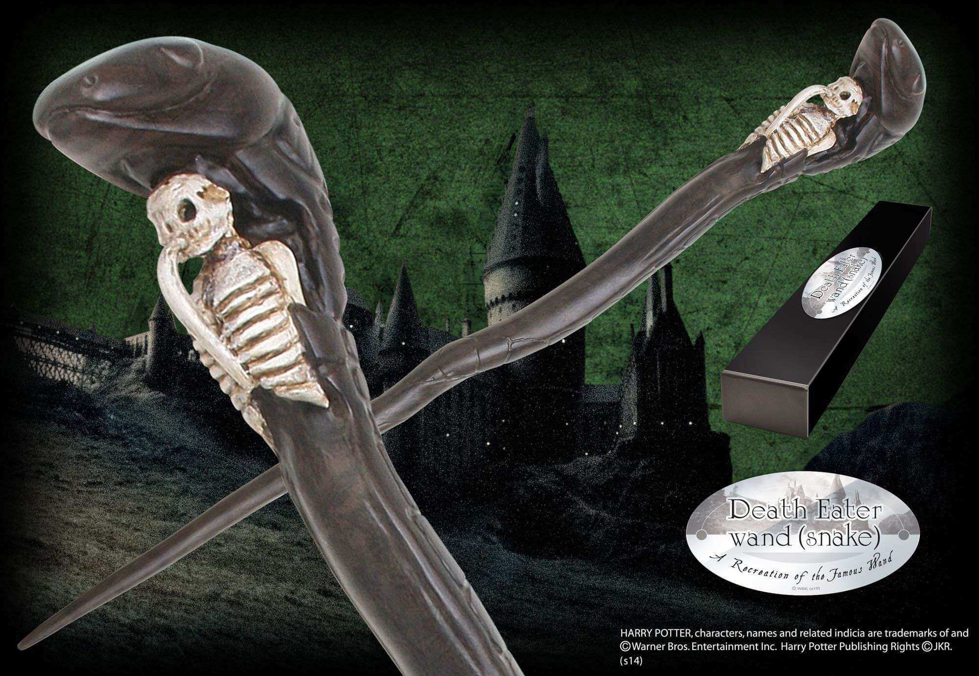 Death Eater Character Wand – Snake - Olleke Wizarding Shop Amsterdam Brugge London