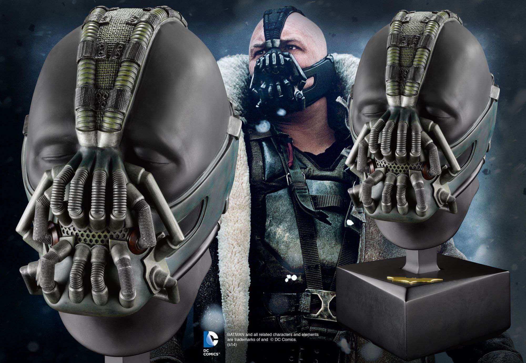 Batman Bane Special Edition Mask - Olleke Wizarding Shop Amsterdam Brugge London