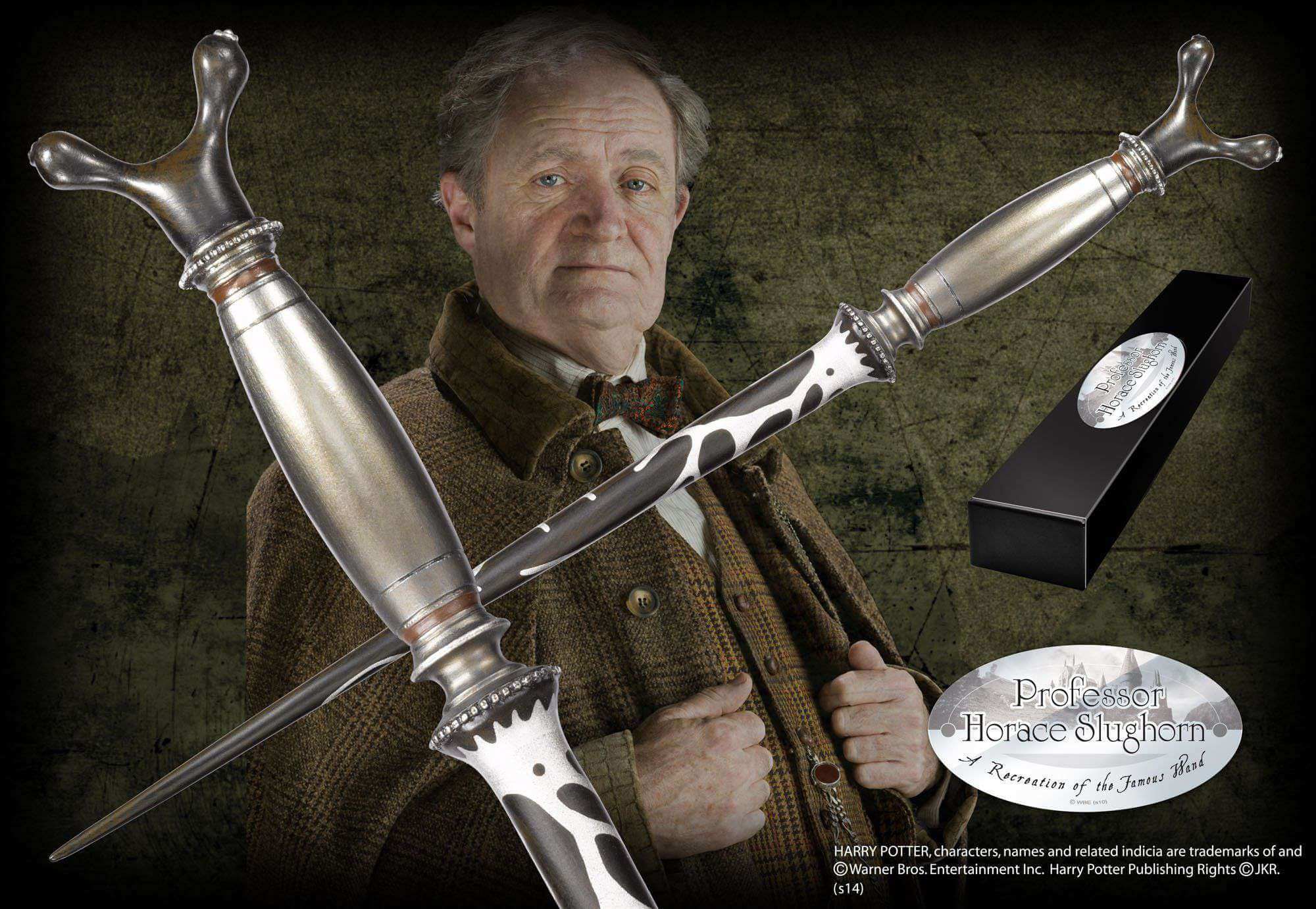Professor Horace Slughorn Character Wand - Olleke Wizarding Shop Amsterdam Brugge London