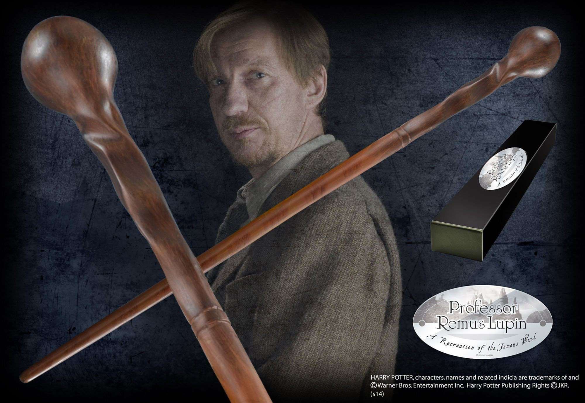 Professor Remus Lupin Character Wand - Olleke Wizarding Shop Amsterdam Brugge London