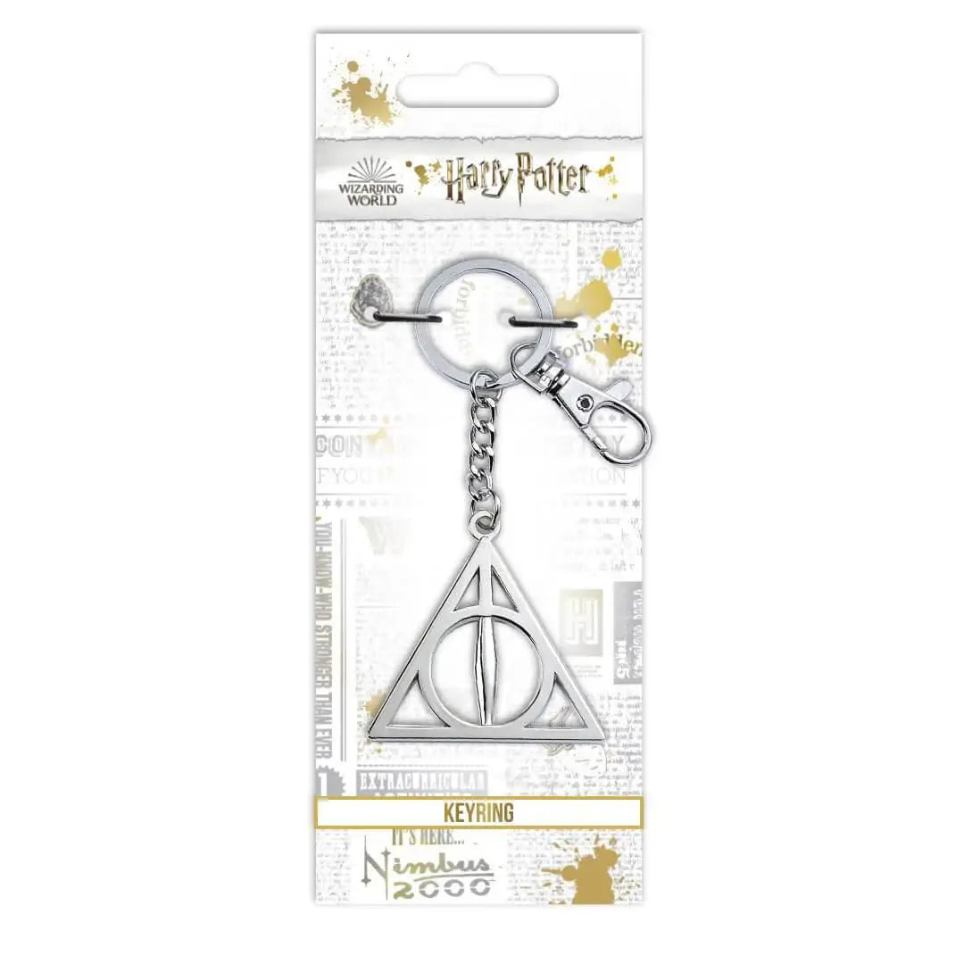 Deathly Hallows Keyring - Olleke Wizarding Shop Amsterdam Brugge London