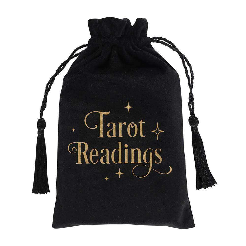Black Tarot Readings Drawstring Pouch - Olleke Wizarding Shop Amsterdam Brugge London