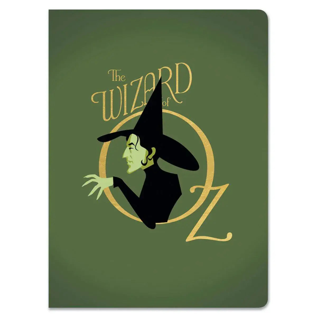 Wizard of Oz Wicked Witch Softcover Journal - Olleke Wizarding Shop Amsterdam Brugge London