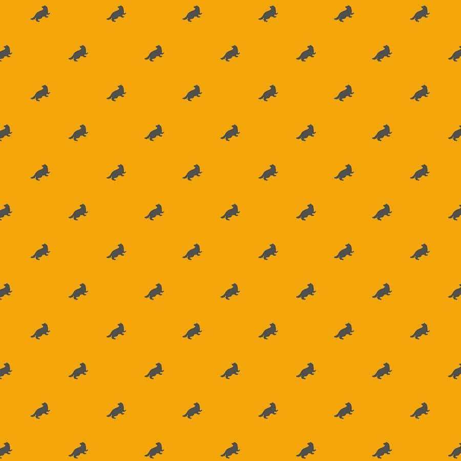 Harry Potter Hufflepuff Tag Double Sided Embellished Paper - Olleke Wizarding Shop Amsterdam Brugge London