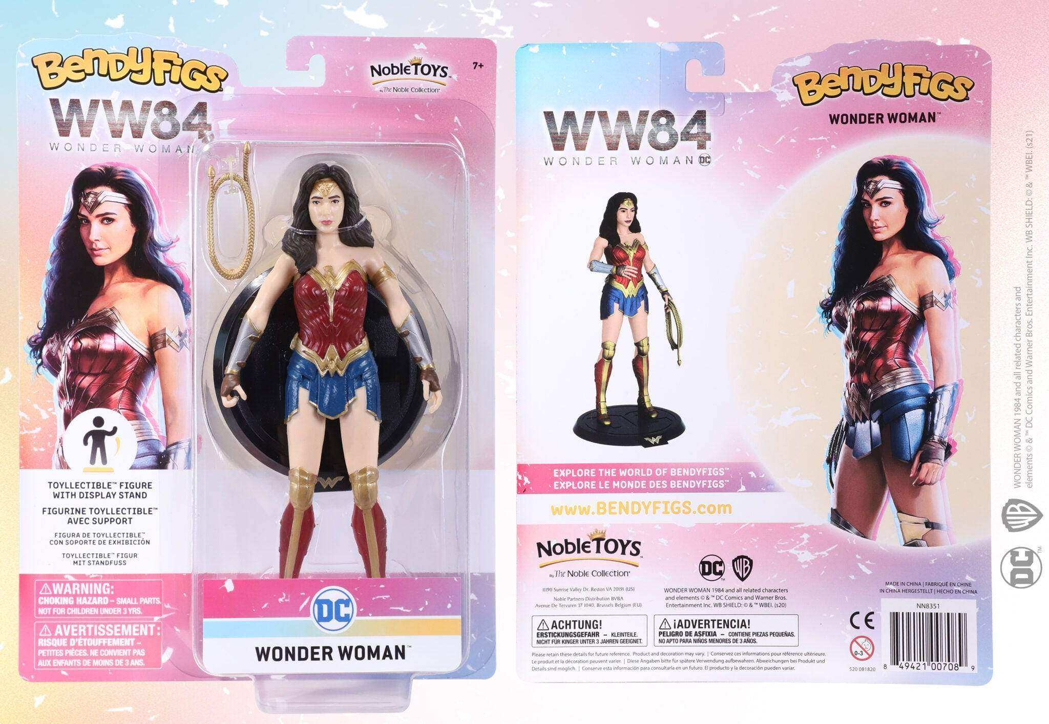Wonder Woman Bendable Figure - Olleke Wizarding Shop Amsterdam Brugge London