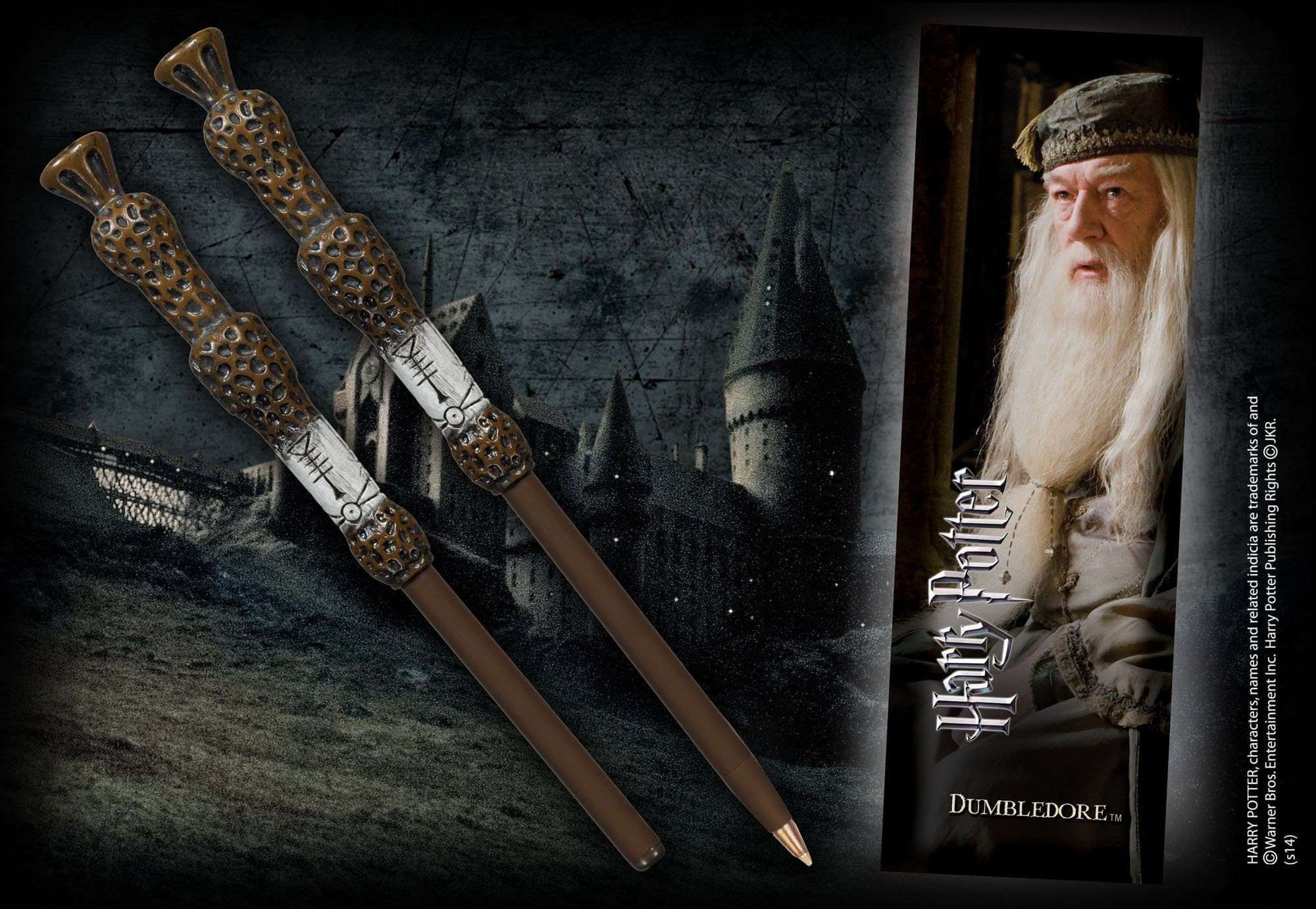 Dumbledore Wand Pen & Bookmark - Olleke Wizarding Shop Amsterdam Brugge London