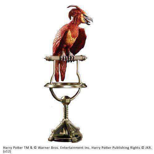 Fawkes the Phoenix Statue - Olleke Wizarding Shop Amsterdam Brugge London