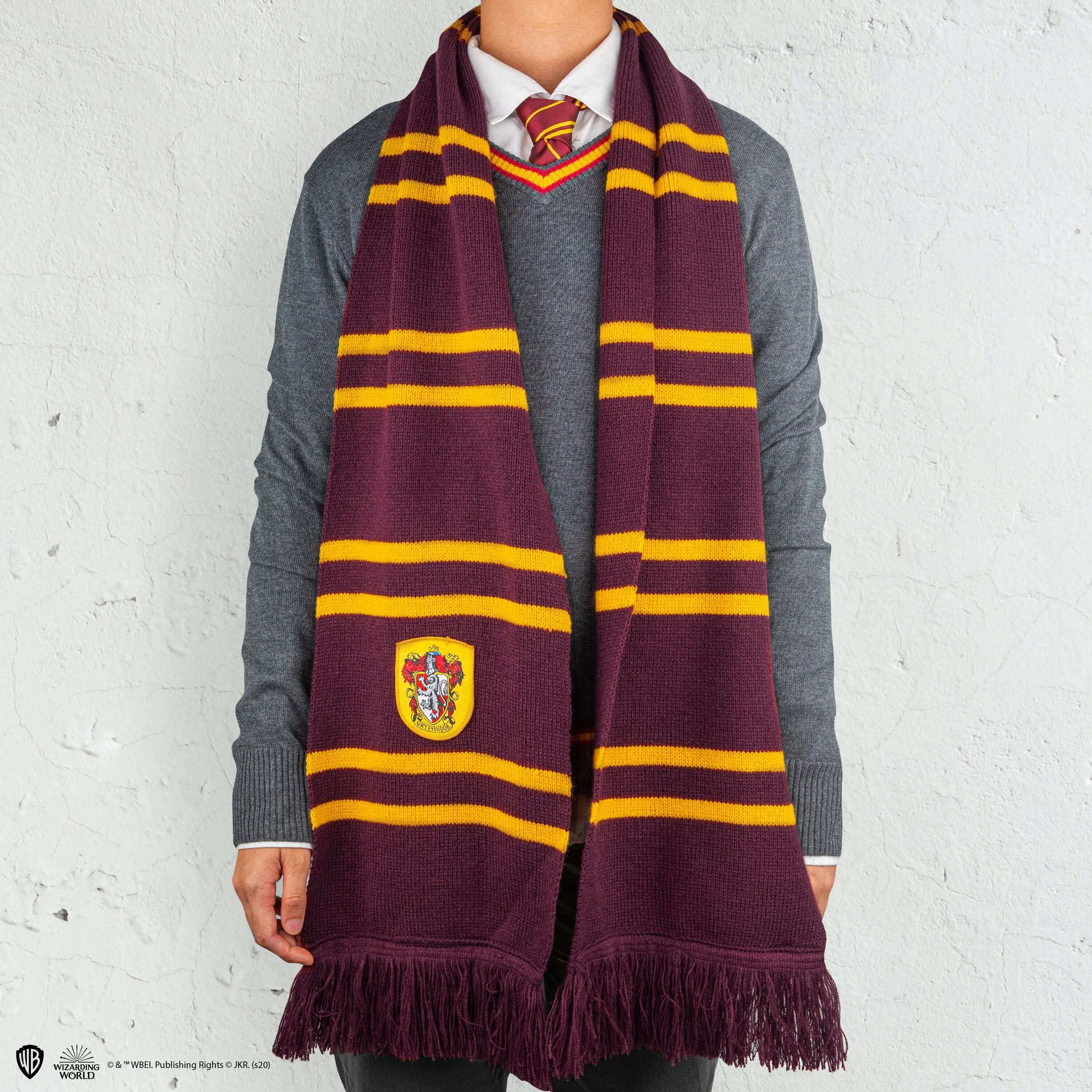 Harry Potter Gryffindor Scarf - Olleke Wizarding Shop Amsterdam Brugge London
