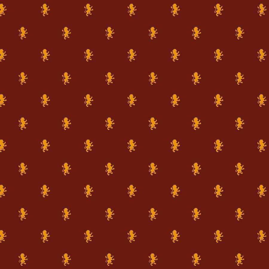 Harry Potter Gryffindor Tag Double Sided Embellished Paper - Olleke Wizarding Shop Amsterdam Brugge London