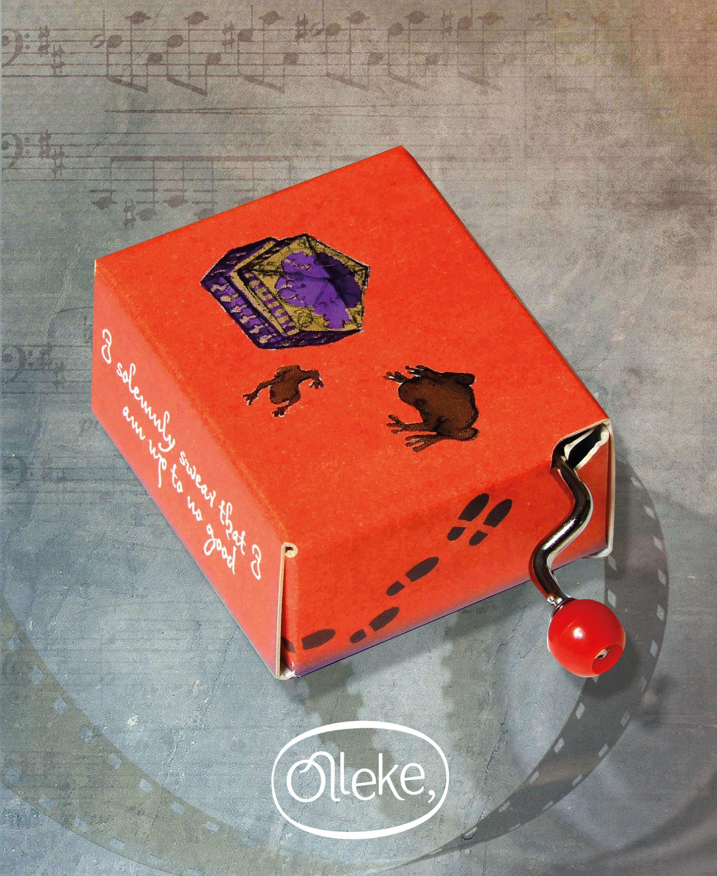 Harry Potter Hand Crank Music Box - Olleke Wizarding Shop Amsterdam Brugge London