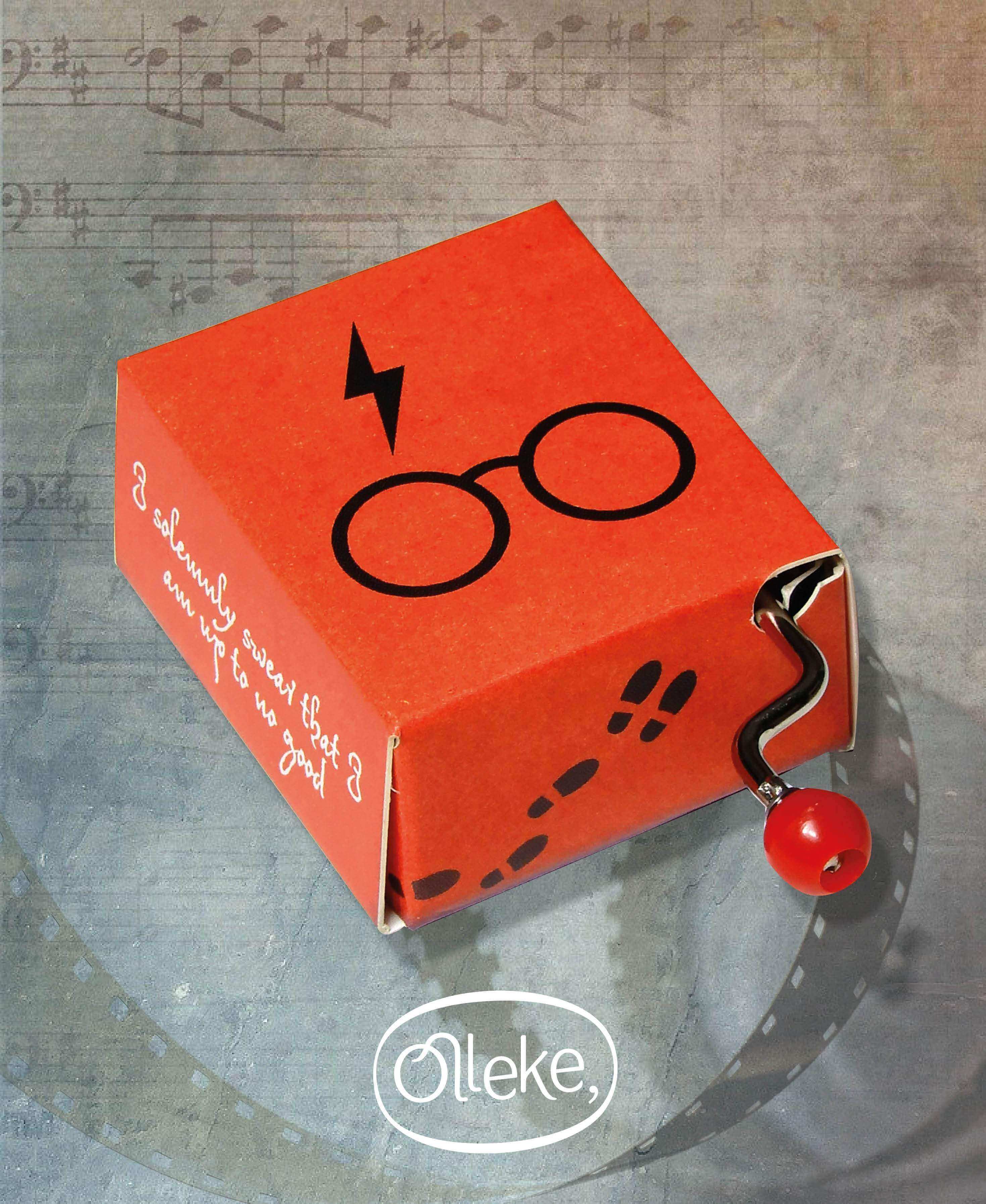 Harry Potter Hand Crank Music Box - Olleke Wizarding Shop Amsterdam Brugge London