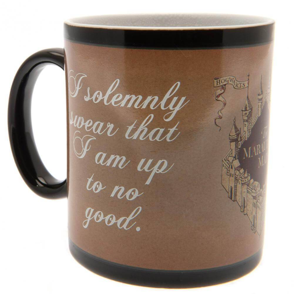 Harry Potter Heat Changing Mug Marauders Map - Olleke Wizarding Shop Amsterdam Brugge London
