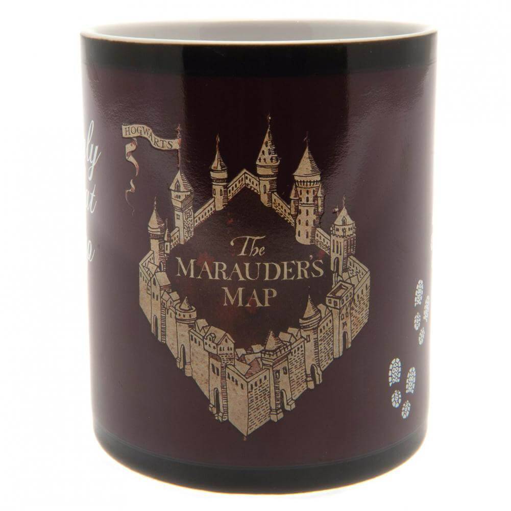 Harry Potter Heat Changing Mug Marauders Map - Olleke Wizarding Shop Amsterdam Brugge London