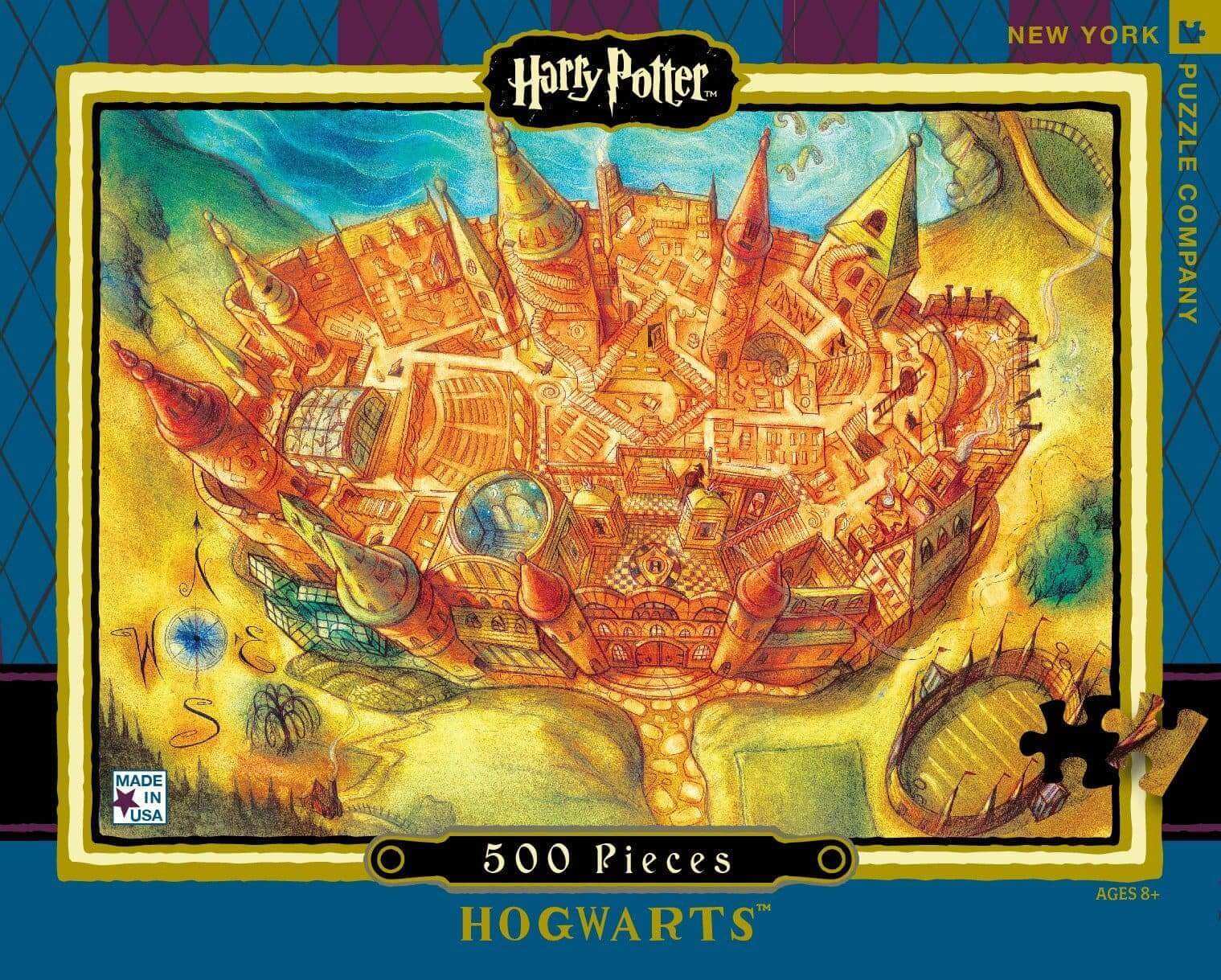 Harry Potter Hogwarts 500 piece Jigsaw Puzzle - Olleke Wizarding Shop Amsterdam Brugge London