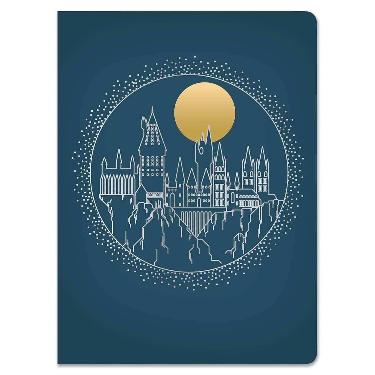 Harry Potter Hogwarts Illustrated Softcover Journal - Olleke Wizarding Shop Amsterdam Brugge London