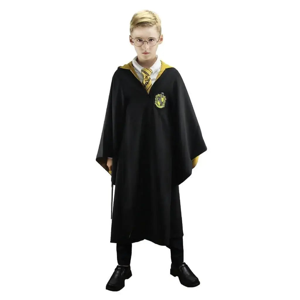 Harry Potter Hufflepuff Kids Robe - Olleke Wizarding Shop Amsterdam Brugge London