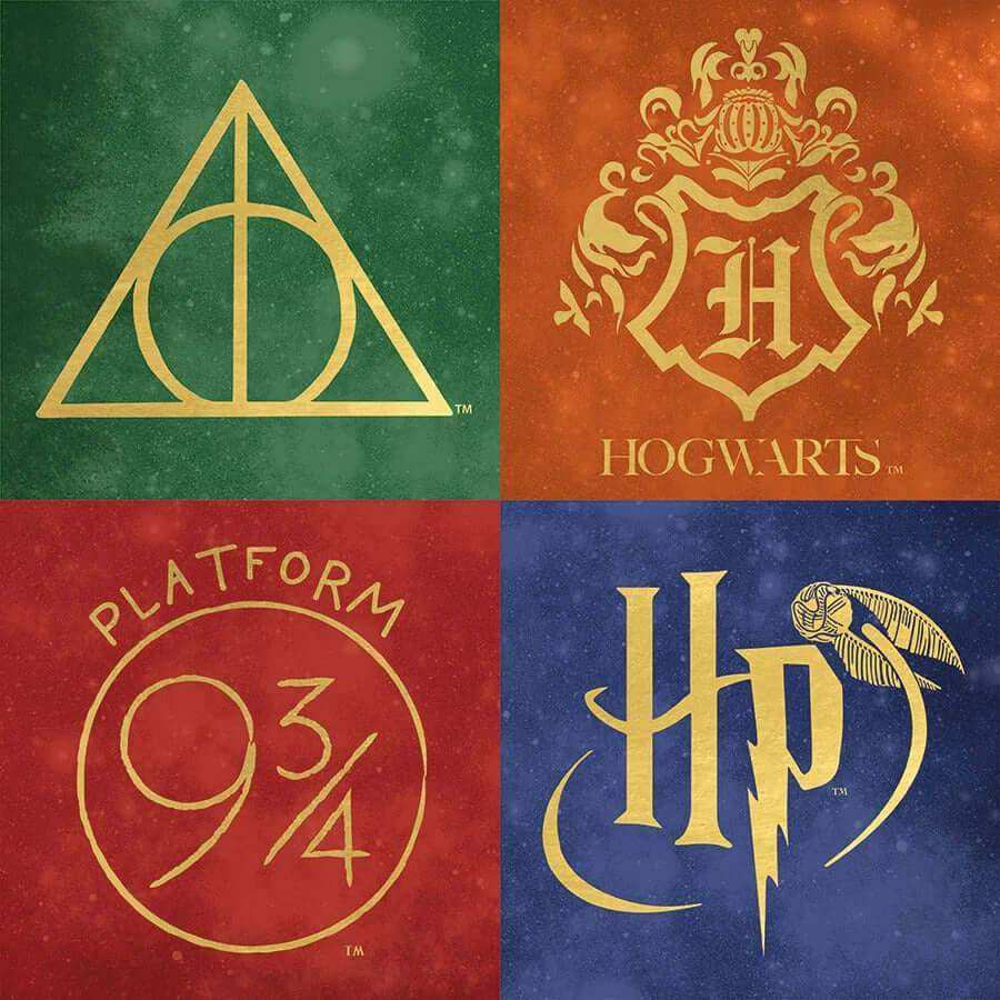 Harry Potter Icons Double Sided Embellished Paper - Olleke Wizarding Shop Amsterdam Brugge London