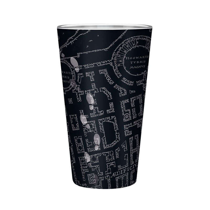 Harry Potter Large Glass Marauder's map - Olleke Wizarding Shop Amsterdam Brugge London