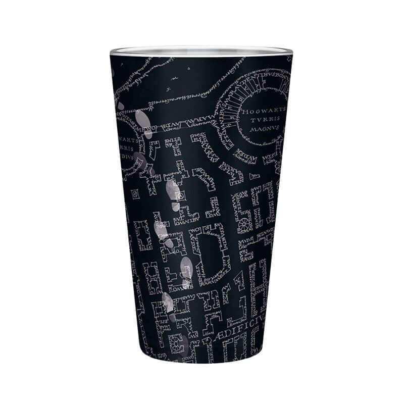 Harry Potter Large Glass Marauder's map - Olleke Wizarding Shop Amsterdam Brugge London