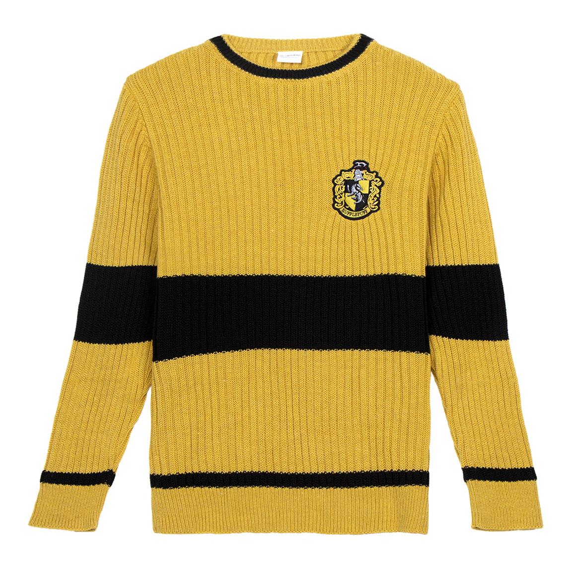 Harry Potter knitted jersey Hufflepuff - Olleke Wizarding Shop Amsterdam