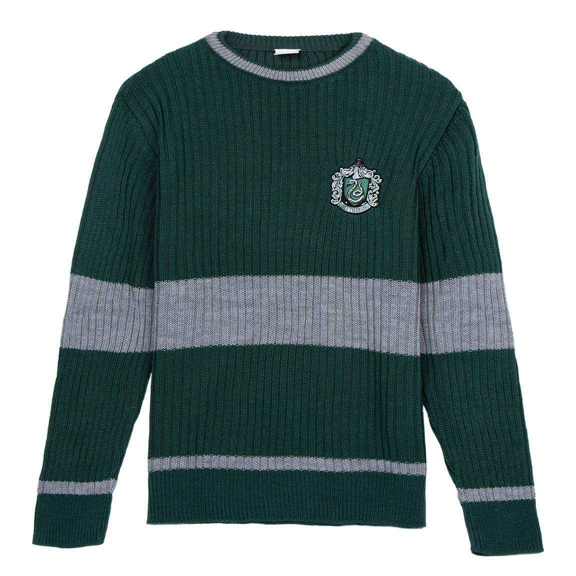Harry Potter knitted jersey Slytherin - Olleke Wizarding Shop Amsterdam