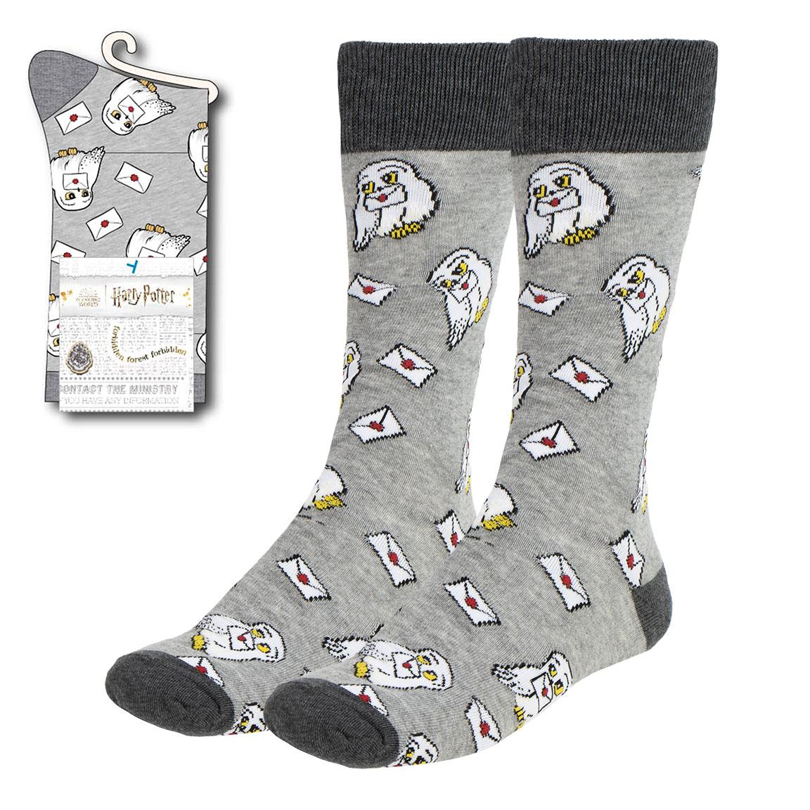 Harry Potter Socks - Hedwig letter - Olleke Wizarding Shop Amsterdam
